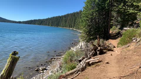 Central Oregon – Paulina Lake “Grand Loop” – Navigating the Lakeshore