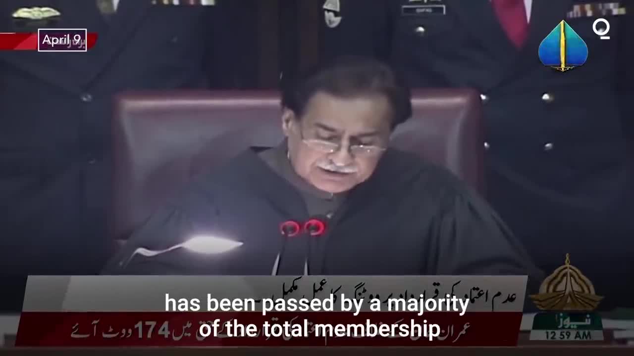 Pakistan PM Imran Khan Loses Confidence Vote, Is Ousted From Power