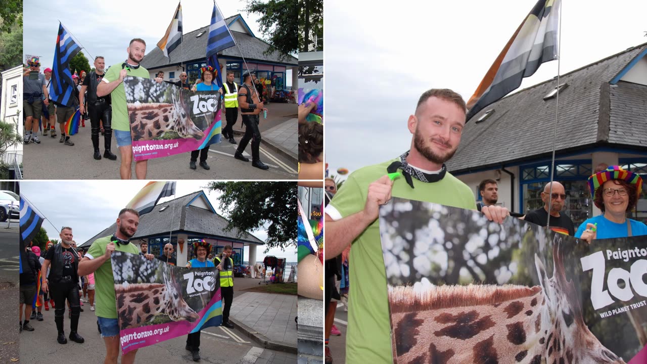 Torquay Torbay Gay LGBTQIA + Pride. 7th September 2024 Photo book series Vol 4.