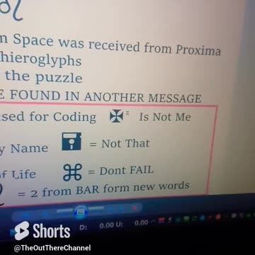 Help solve this signal from space if you accept this mission post your answers below IMF command