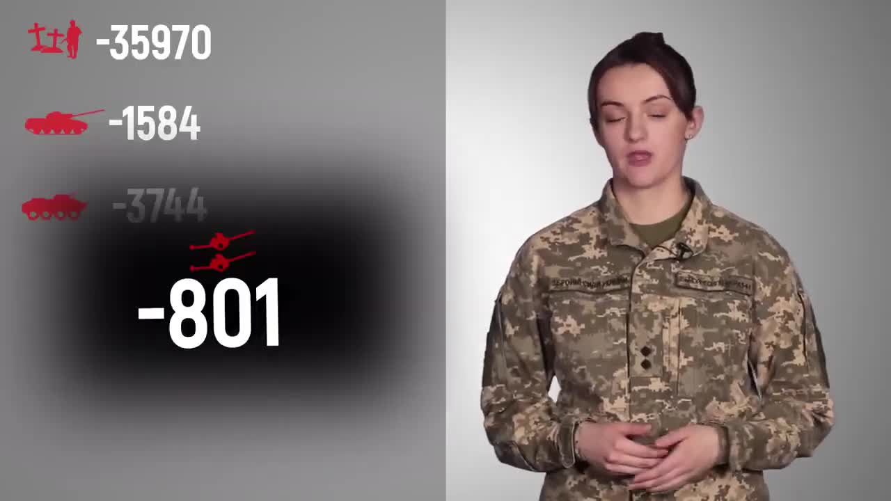 Total enemy combat losses from 24.02 to 03.07