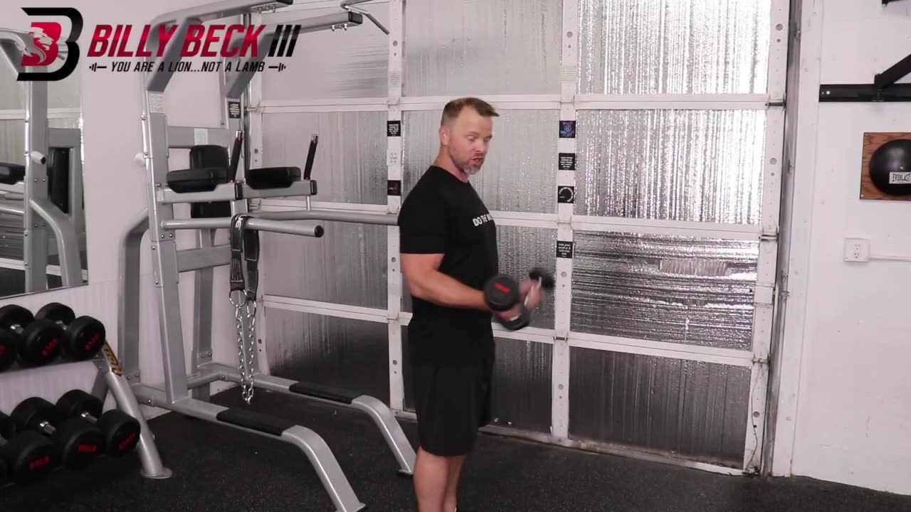 DB Curl Isometric