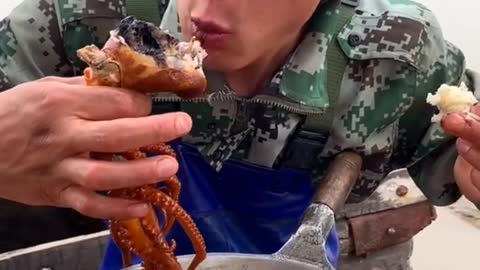 eating raw seafood