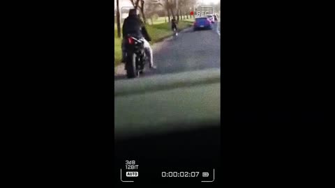 The proper way to ride a motorcycle