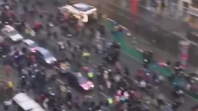 Yesterday: Vienna, Austria protesting in huge numbers...