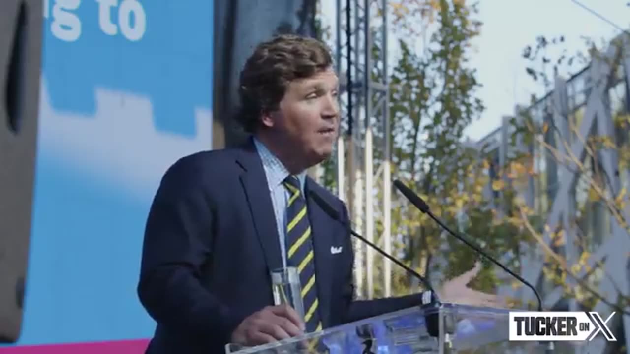 Tucker's Speech in Budapest: