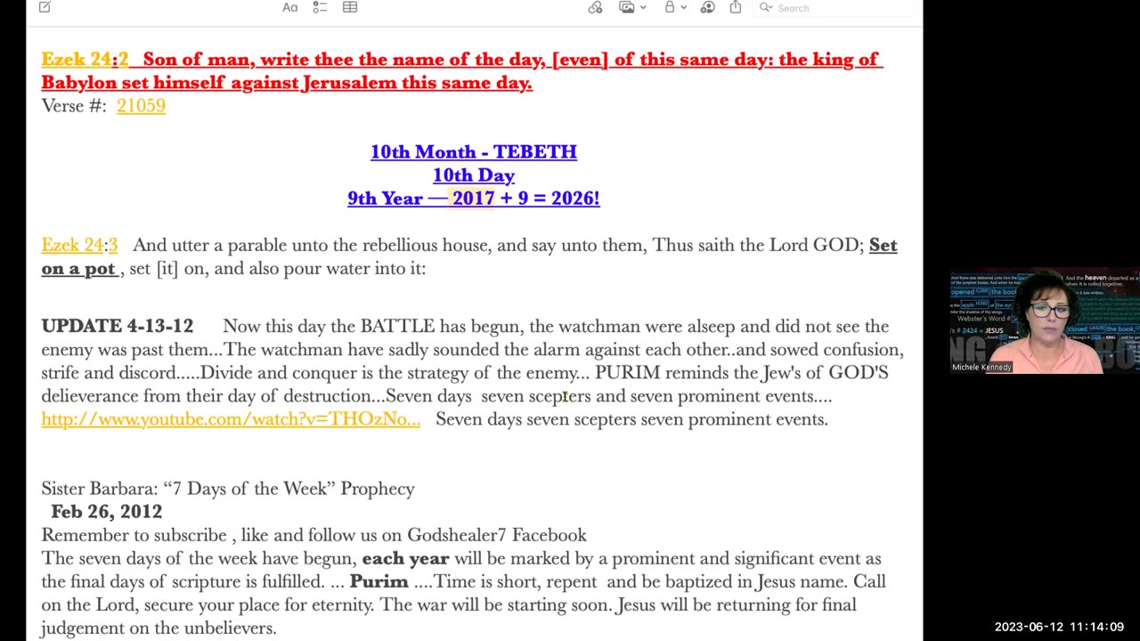 Brother Dan and Sister Barbara's Purim Prophecy UNVEILED