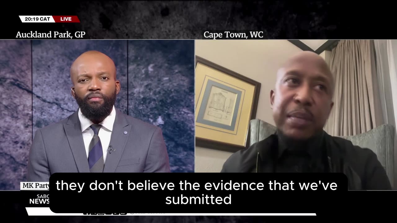 Nhlamulo Ndlela on why MK provisionally withdrew IEC case.