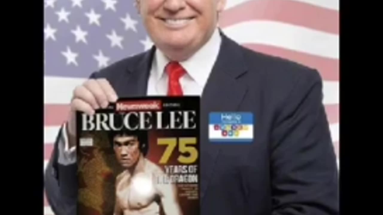 Trump Has Very Special Friends BRUCE LEE ALIVE