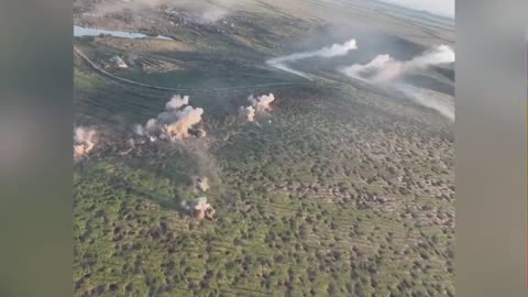 A Russian column meets NATO artillery in the hands of the AFU.