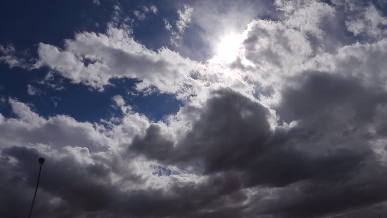 Clouds moving over Las Vegas at x20 speed.