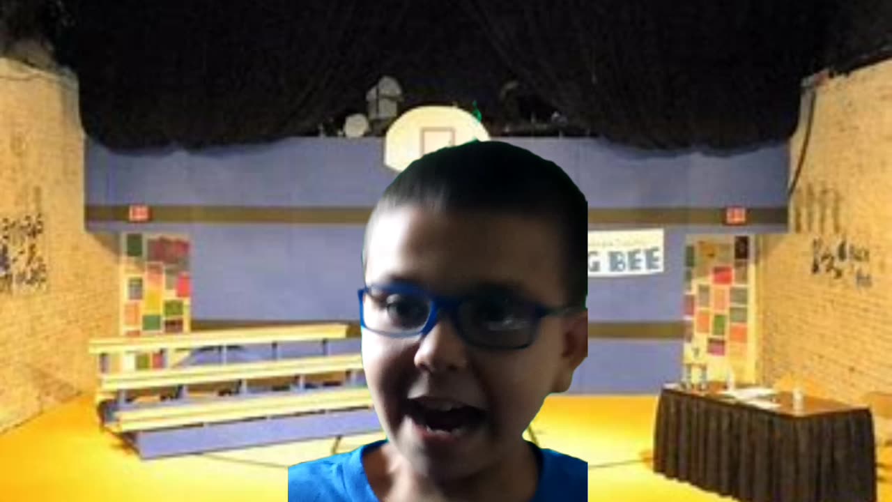 King Harding in a spelling bee