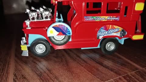 Diecast Philippine Jeepney Mayon Volcano And Pullback Action Filipino Jeeps (Car videos 2022 PH)