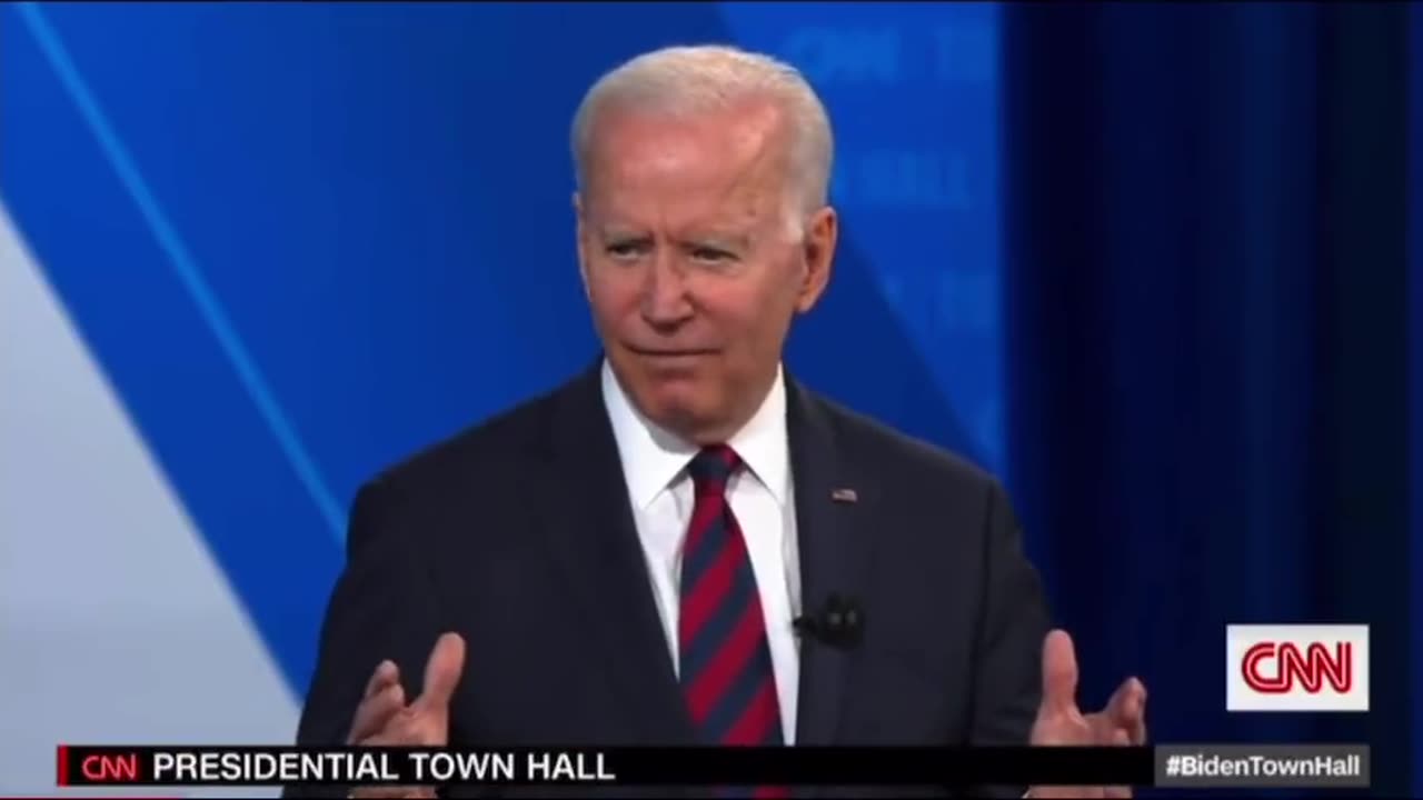 Joe Biden - "You're not going to get COVID if you have these vaccinations."