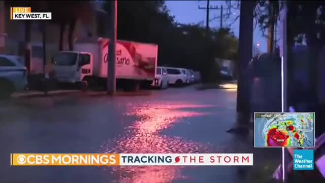 Flooding begins in KeyWest, Florida ahead ofHurricane lan's arrival