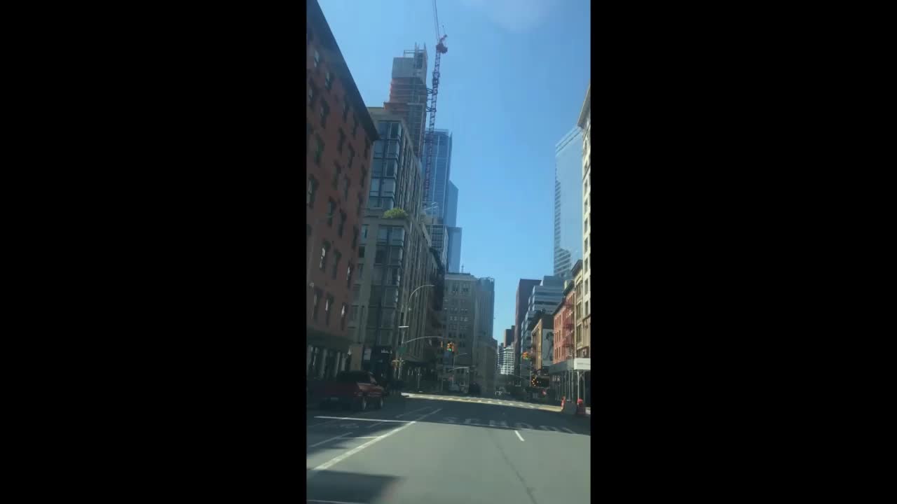 NYC Quarantine Drive - Eerie Scene Funny Commentary