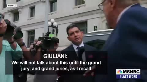 Lawrence: Giuliani's GA Grand Jury Appearance Should Terrify Trump