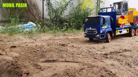 Excavator Rc Homemade And Dump Truck Faw