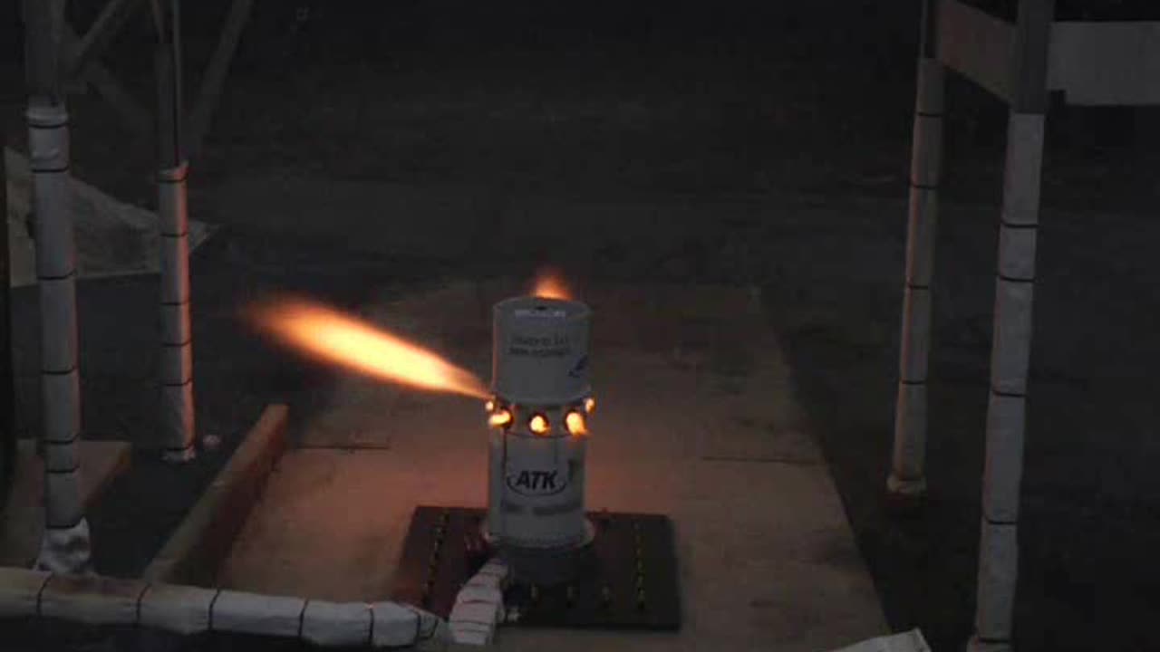 NASA Tests Orion Launch Abort System Attitude Control Motor - High Angle