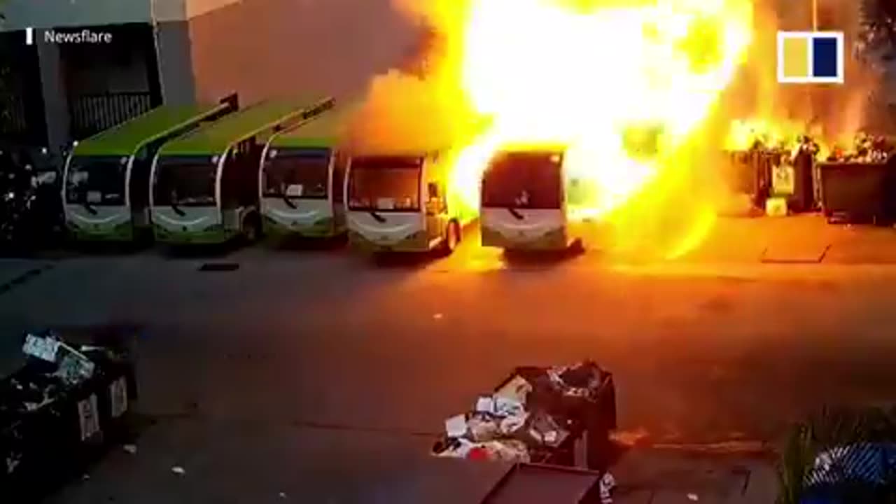 Electric buses are safe and good for the environment.