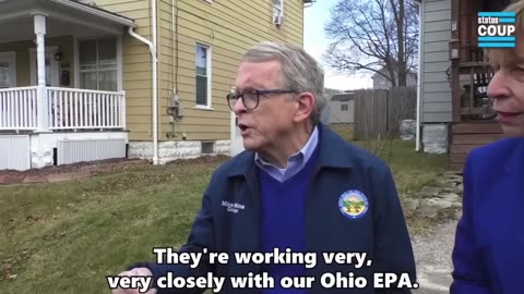 Governor DeWine, an establishment RINO, was confronted by a citizen journalist