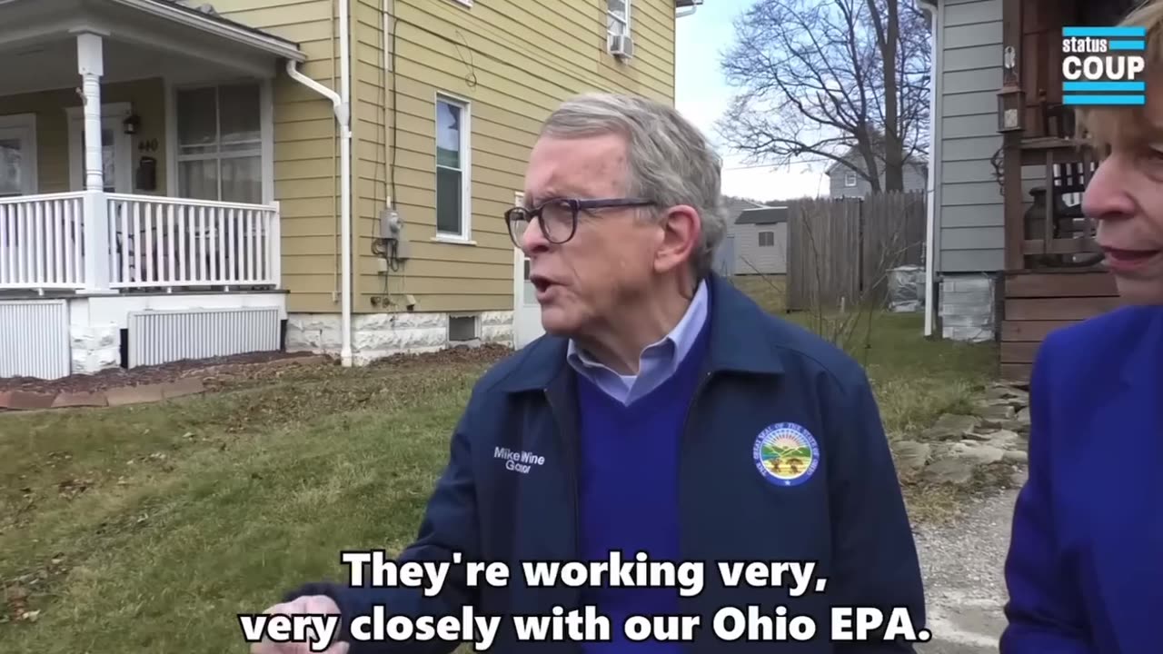 Governor DeWine, an establishment RINO, was confronted by a citizen journalist