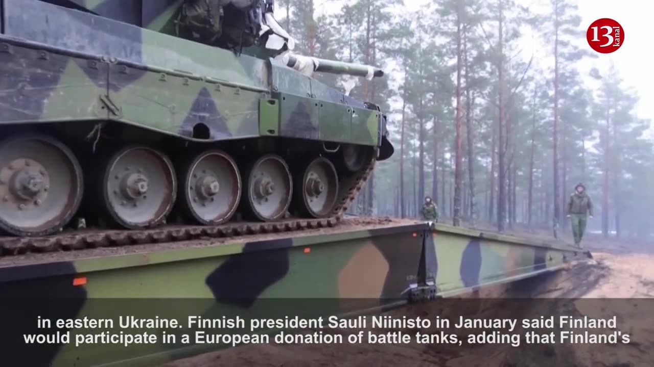 Finland to send Leopard tanks to Ukraine