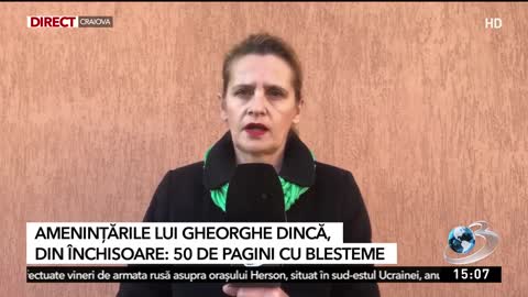 Scrisoare plină de blesteme trimisă din închisoare de Gheorghe Dincă, criminalul din Caracal