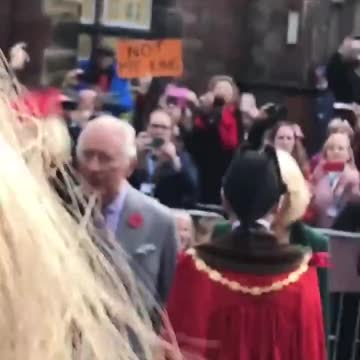 King Charles Gets Egged