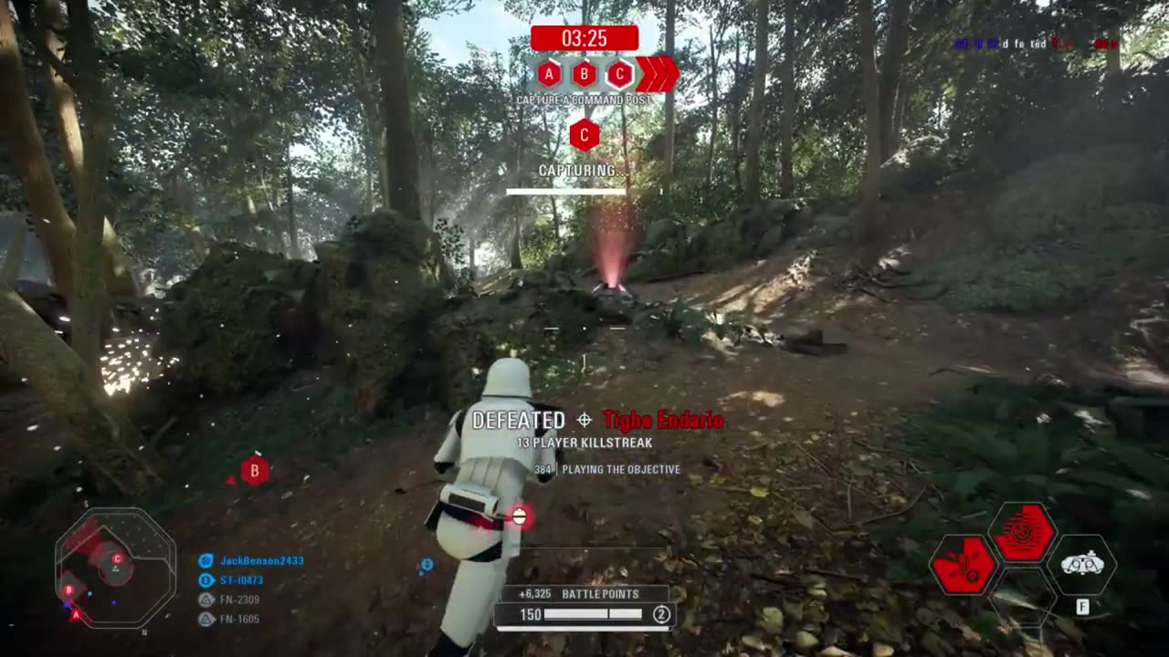 SWBF2 2017: Instant Action Mission (Attack) First Order Takodana Gameplay