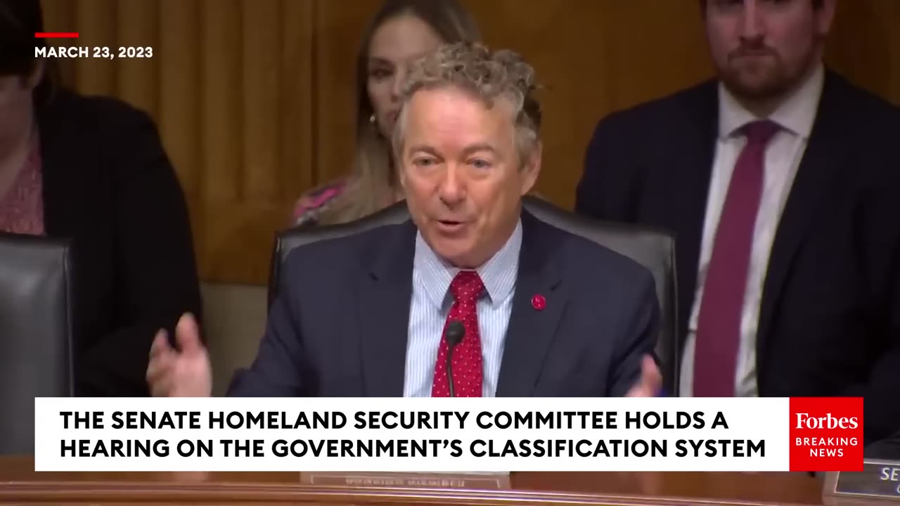 'There Has To Be A Hammer'- Rand Paul Calls On Congress To Take Back Power From The Executive Branch