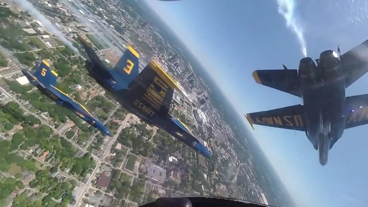 U.S. Navy Blue Angels - Atlanta - Operation America Strong Over