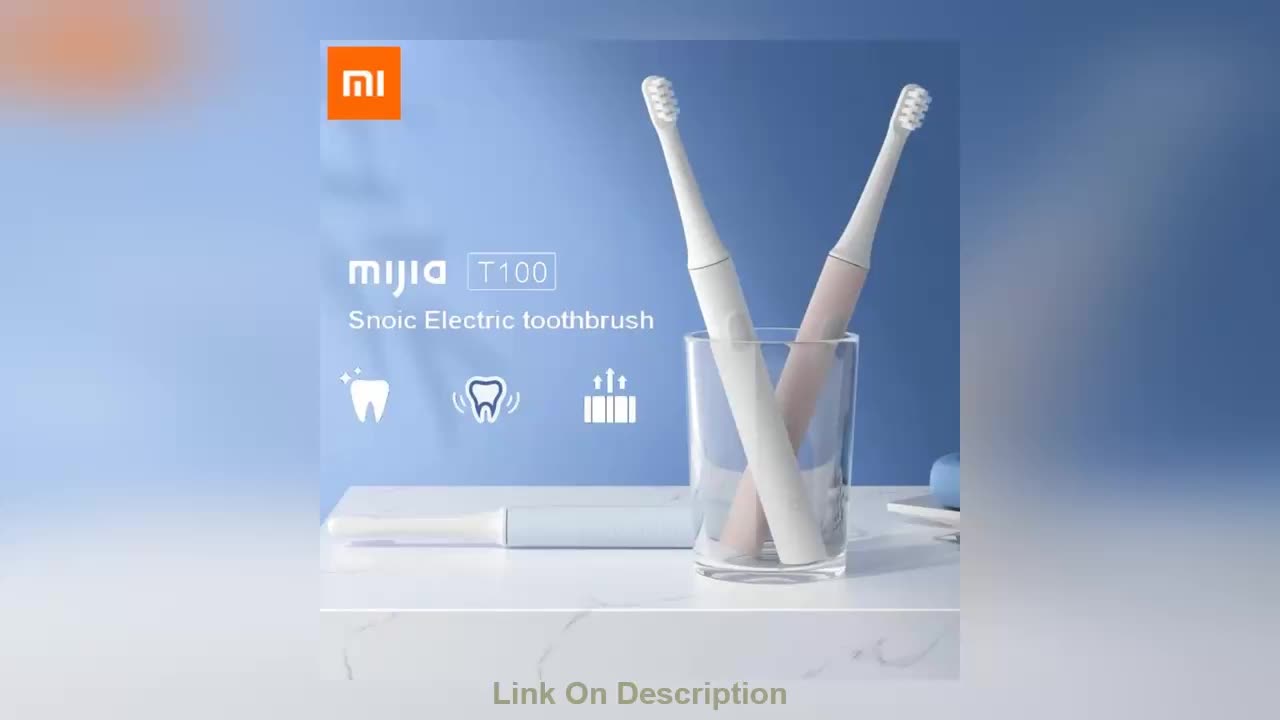 Review Xiaomi Mijia T100 Electric Toothbrush Smart Toot