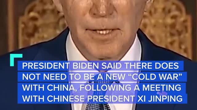 President Joe Biden said there does not need to be a new