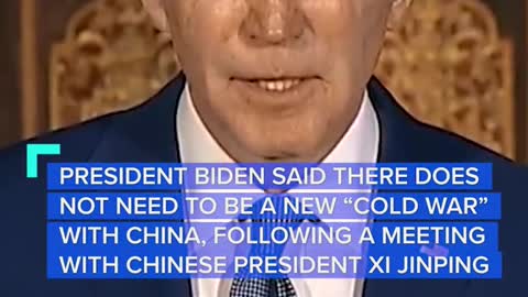 President Joe Biden said there does not need to be a new