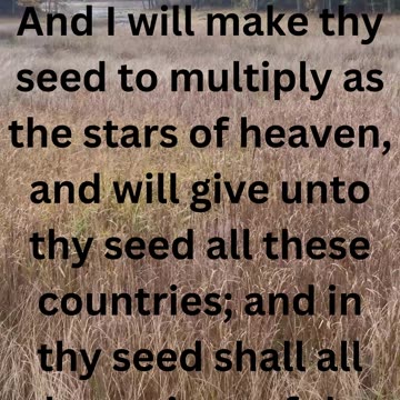 "God's Promise and Abraham's Obedience" Genesis 26:4-5