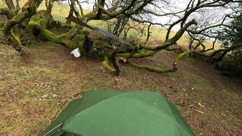 My set up and getting ready to leave camp. 21st March 2023 POV. GoPro.