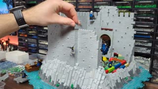 LEGO Building a Black Falcon Fortress lego