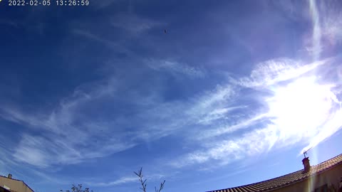 06.02.2022 Time-lapse sur le ciel commenté par Alain Roman