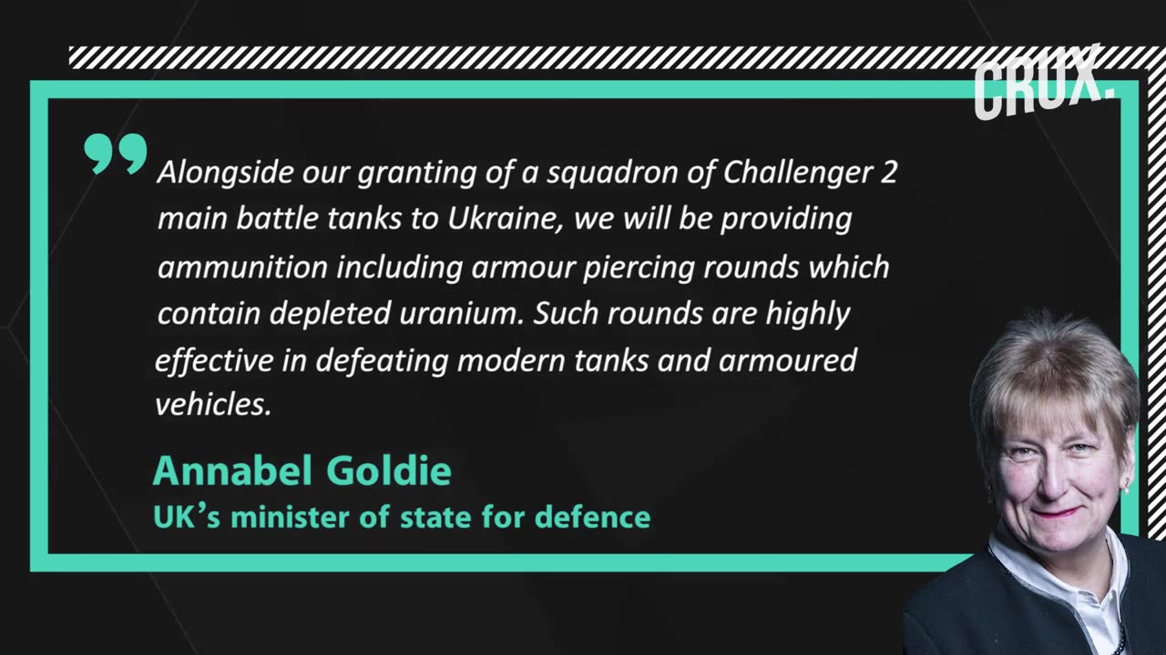 UK's Uranium Shells For Ukraine Tanks _ Putin _Disinformation_ Or _Weapons with Nuclear Component.