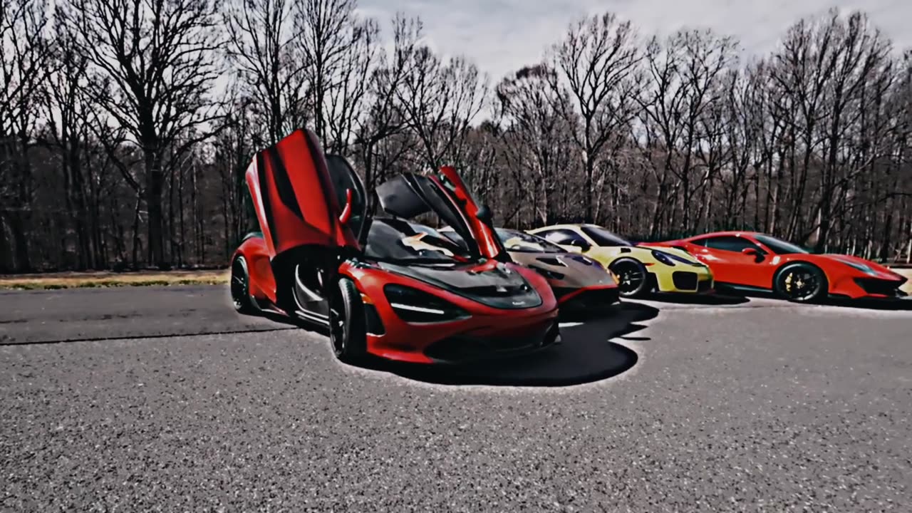 The Dobre brothers showcasing there supercars.