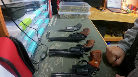 My 41 mag collection, Ruger, Smith & Wesson and Taurus for Marc Thomas and Walter Bunning