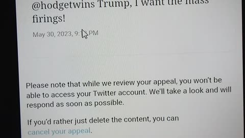 Free speech on Twitter!