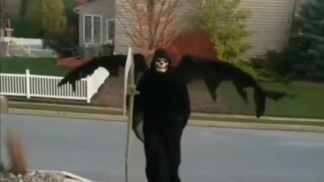 Death walks through the city!