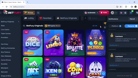 BetFury – Crypto Casino #Bitcoin Gambling # Sports Betting