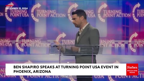 Ben Shapiro Roasts Democrats, Takes Questions From Audience At Turning Point Event