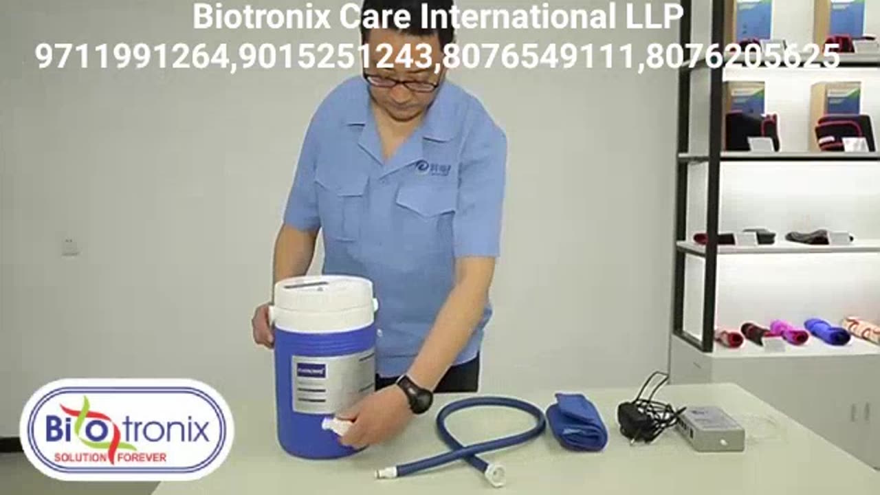 Biotronix Solution Forever Cryo Cuff Knee Cooler Cold Therapy