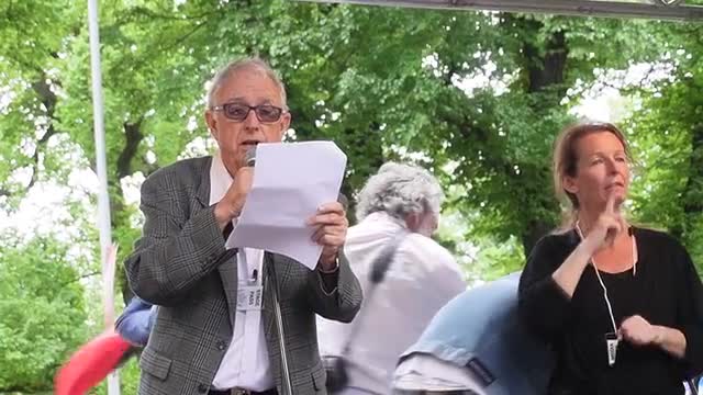 ד״ר פיטר ג'ונסטון | נאום במחאה באוסטרליה 4.12.2021