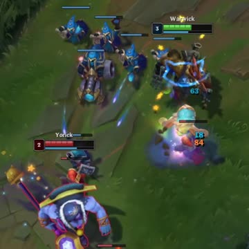 Warwick desatado en la Top Lane: Aullidos y mordidas contra Yorick 🐺🔥