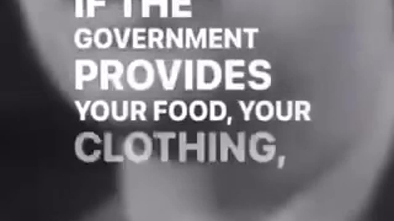 Freedom is more important than prosperity